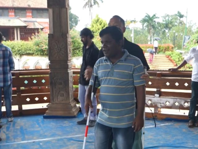 दृष्टिबाधित लोगों के लिए बड़े काम की इको लोकेशन वर्कशॉप