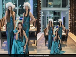 Vera Wang Twinning With Her Daughters Marked A Winning Christmas Moment Vera Wang Twinning With Her Daughters Marked A Winning Christmas Moment