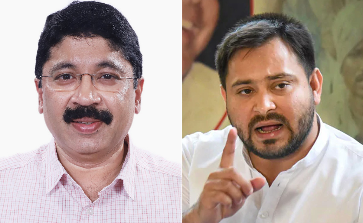 Tejashwi Yadav's Response To DMK MP's "Bihar People Clean Toilets" Video