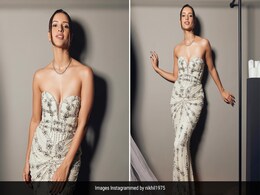 Tripti Dimri's Bejewelled Strapless Shantanu & Nikhil Gown Is The Sparkle The Party Season Needs Tripti Dimri's Bejewelled Strapless Shantanu & Nikhil Gown Is The Sparkle The Party Season Needs