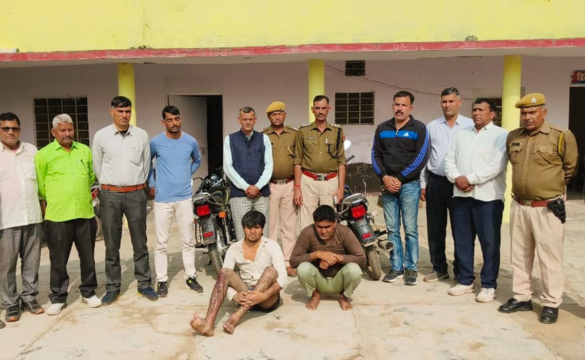 राजस्थान में चुनाव परिणाम से पहले गौ-तस्करों पर कार्रवाई तेज, भरतपुर में 9 तस्कर गिरफ्तार