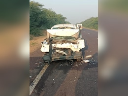 Road Accident: बाड़मेर में दो गाड़ियों के बीच भीषड़ टक्कर, 3 लोगों की हुई मौत Road Accident: बाड़मेर में दो गाड़ियों के बीच भीषड़ टक्कर, 3 लोगों की हुई मौत