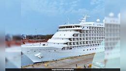First Cruise Ship Of The Season, Seven Seas Navigator Arrives At New Mangaluru Port