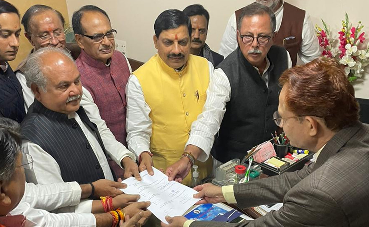 तोमर ने अध्यक्ष पद के लिए भरा नामांकन, क्या उपाध्यक्ष के लिए कांग्रेस की बनाई परंपरा को तोड़ेगी BJP?