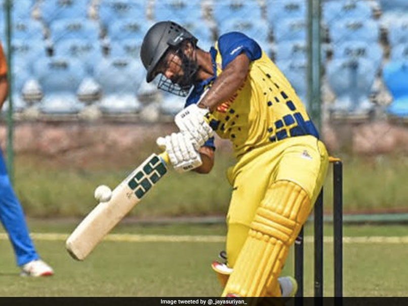 Vijay Hazare Trophy: Baba Indrajith's Ton Powers Tamil Nadu To Semi-Final, Rajasthan Pacers Crush Kerala