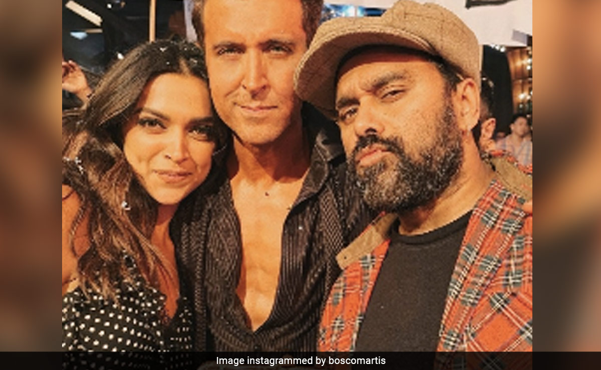 Hrithik Roshan, Deepika Padukone, Bosco Martis In <i>Fighter</i> BTS Video