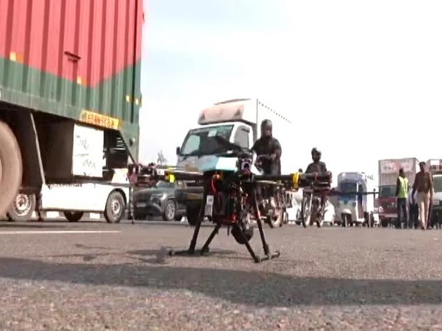 Drones Help Gurugram Traffic Police Enforce Fines Of Rs 75 Lakh This Month