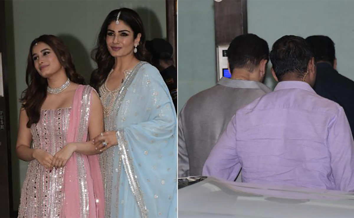 Salman Khan, Raveena-Rasha And Others At Arbaaz Khan's Wedding