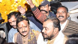 डिप्टी CM बनने के बाद रीवा विधानसभा पहुंचें राजेंद्र शुक्ला, नर्मदा नदी को लेकर जारी किए आदेश