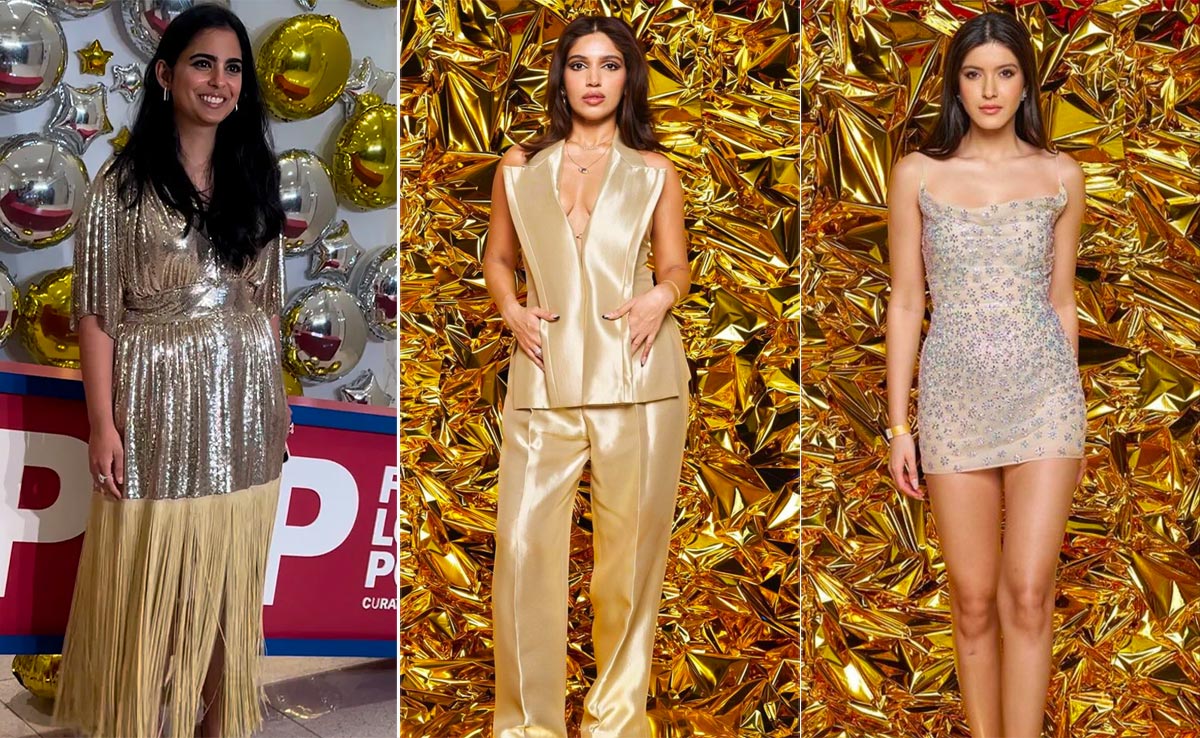 Isha Ambani, Bhumi Pednekar And Shanaya Kapoor Are Adding All The Bling To The Party Season