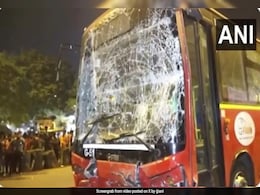 1 Dead, 8 Injured After Bus Hits Several Vehicles In Gujarat 1 Dead, 8 Injured After Bus Hits Several Vehicles In Gujarat