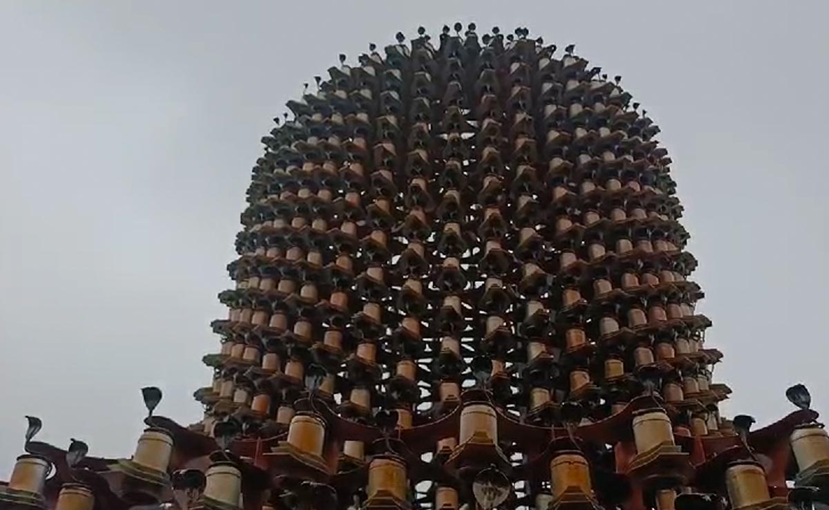 Ujjain News: 1600 छोटे-छोटे शिवलिंगों को मिलाकर बन रहा 21 फीट ऊंचा महाशिवलिंग