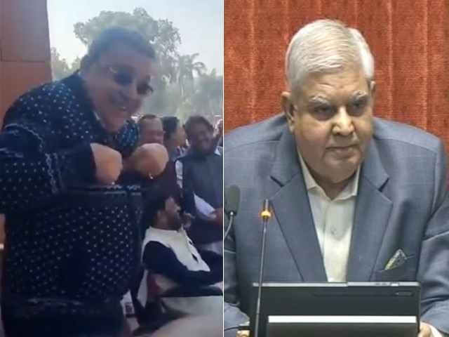 "Shameful": Vice President On MP Mimicking Him As Rahul Gandhi Took Video