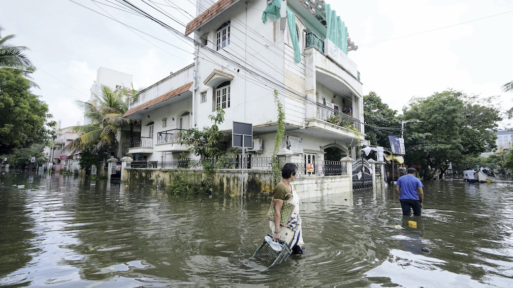 Flood-Hit Chennai Limps To Normalcy, Rajnath Singh's Aerial Survey Today