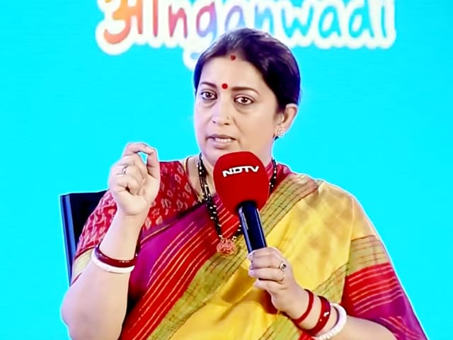 2014 के बाद आंगनवाड़ी का सिस्टम कितना बदला?  स्मृति ईरानी से जानिए