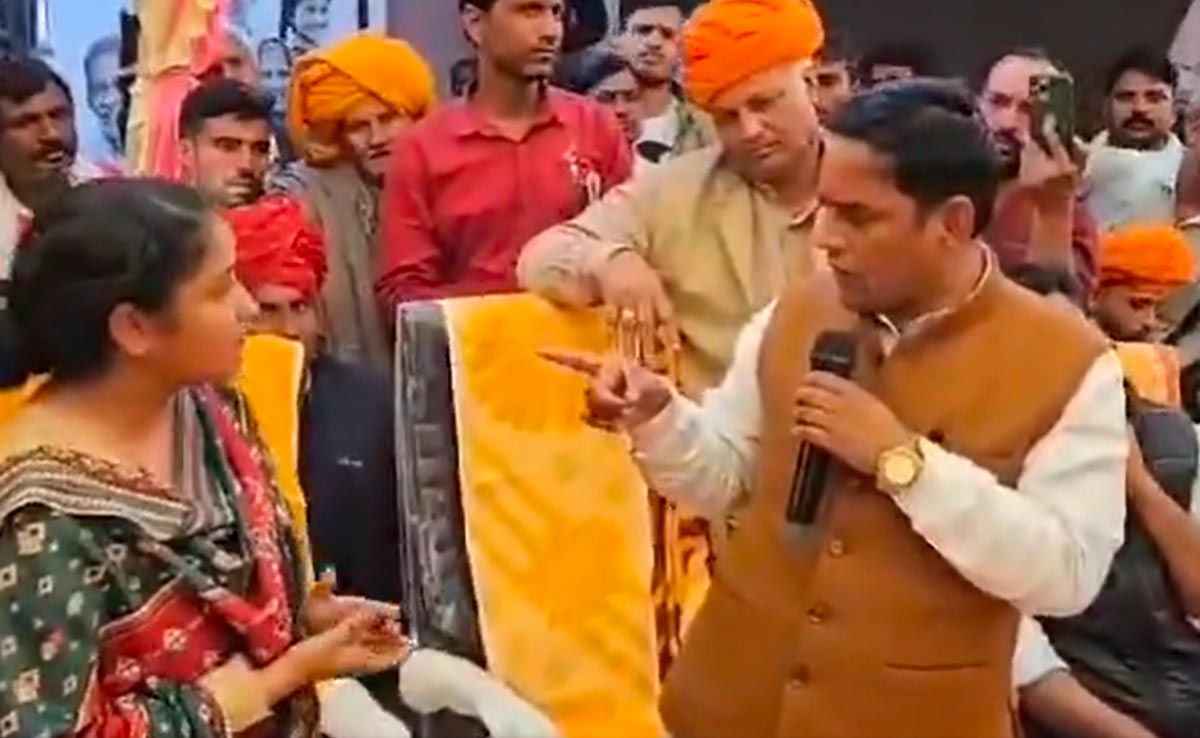 राजस्थानः भाजपा विधायक लालाराम बैरवा ने महिला SDM को हड़काया, कहा- नई-नई नौकरी है, बिगाड़ दूंगा