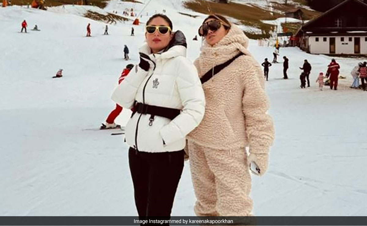 Kareena Kapoor's Rs 1.8 Lakh Moncler Puffer Jacket And Natasha Poonawalla's Lora Piana Fur Set With Rs1.2 Lakh Dior Boots Is The Chicest Winterwear In The Alps