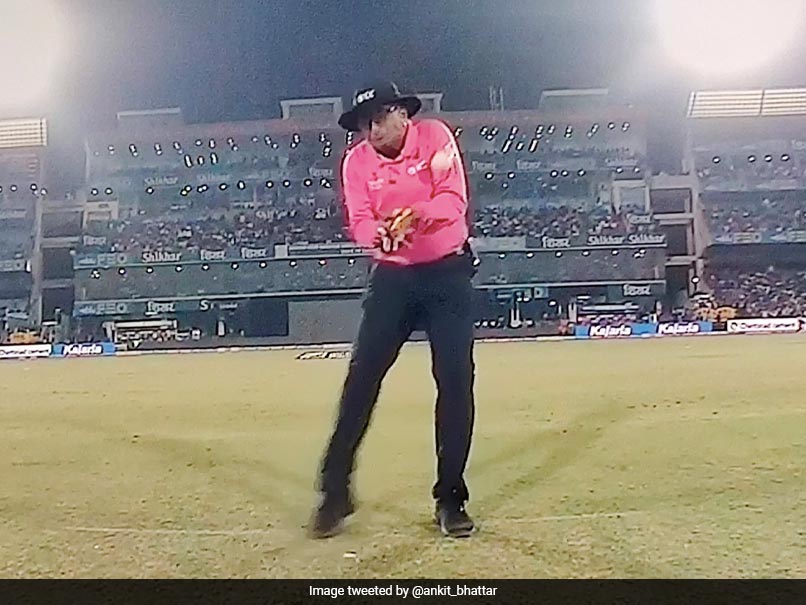 India vs Australia: Jitesh Sharma's Powerful Shot Hits Umpire. What Followed Has Gone Viral