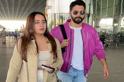 Varun Dhawan And Wife Natasha's Early New Year Greetings Varun Dhawan And Wife Natasha's Early New Year Greetings