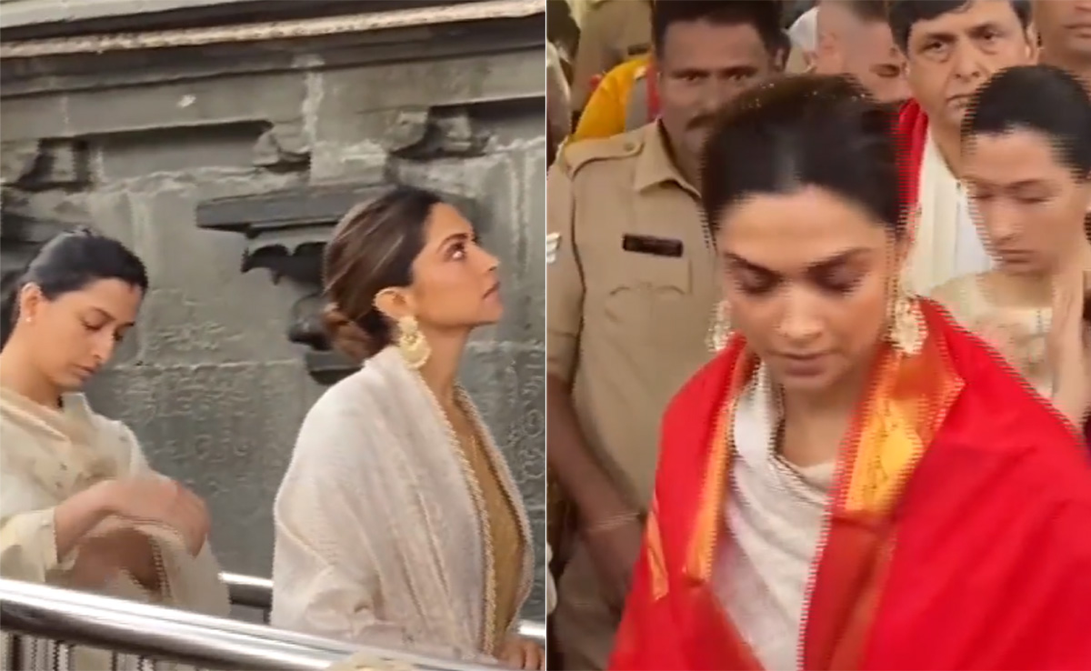 Viral: Deepika Padukone And Family At Tirupati Temple