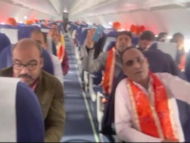 First Flight Lands At New Ayodhya Airport
