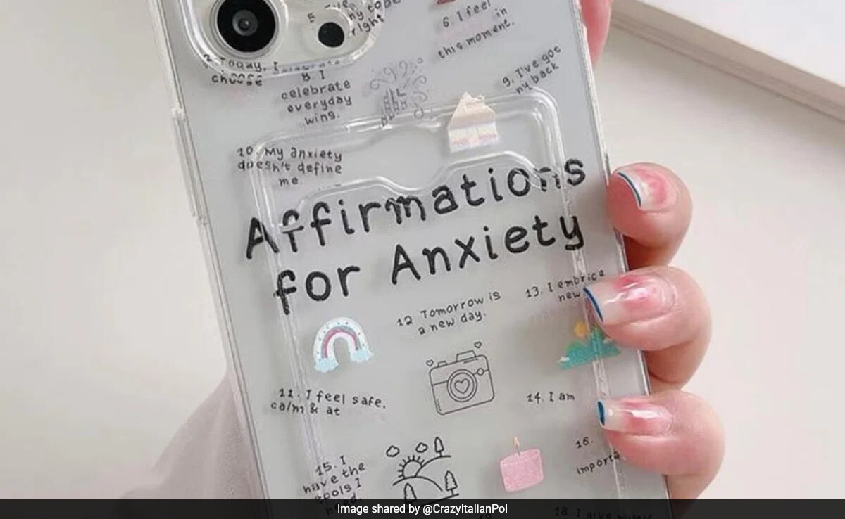 Italy PM Giorgia Meloni Seen Using Anti-Anxiety Phone Cover During COP28