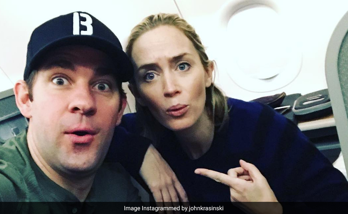 Emily Blunt Shares How <i>The Office</i> Fans React When They Spot Her With John Krasinski: "Wish You Were With Pam"