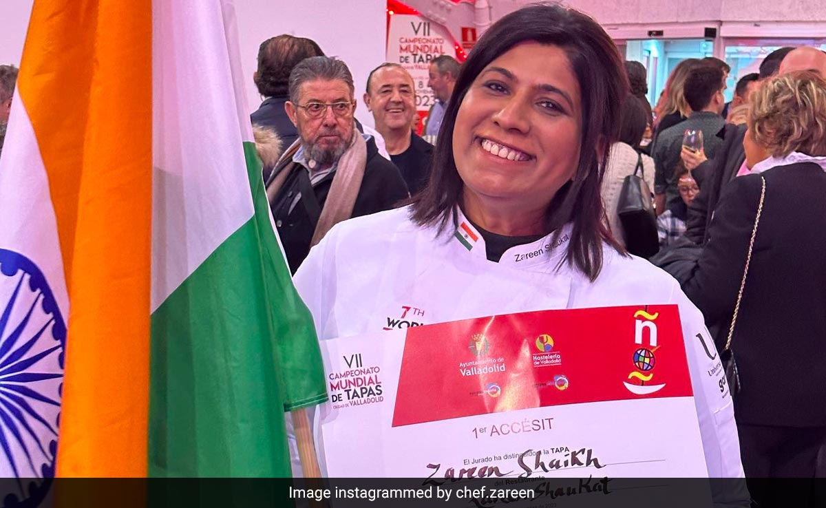 ICYMI: This Indian Chef Won Fourth Prize At World Tapas Competition 2023 In Spain