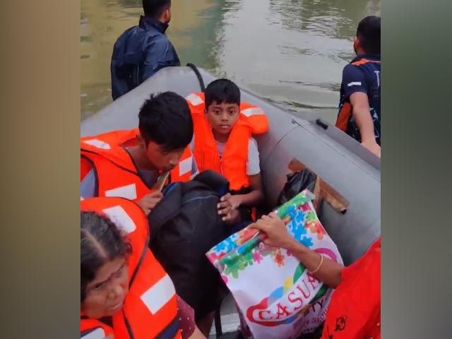 Watch: Indian Navy Dives In To Rescue Locals From Flooded Chennai Homes