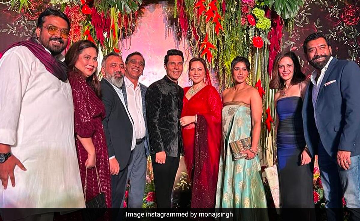 Inside Pics From Lin Laishram And Randeep Hooda's Reception Party, Courtesy Mona Singh