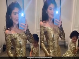 Kylie Jenner And Daughter Stormi Twin In Shimmery Gold Outfits For Christmas 2023 Kylie Jenner And Daughter Stormi Twin In Shimmery Gold Outfits For Christmas 2023