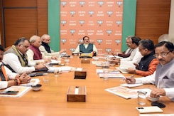 BJP's Long Huddle To Choose Chief Ministers In 3 States BJP's Long Huddle To Choose Chief Ministers In 3 States