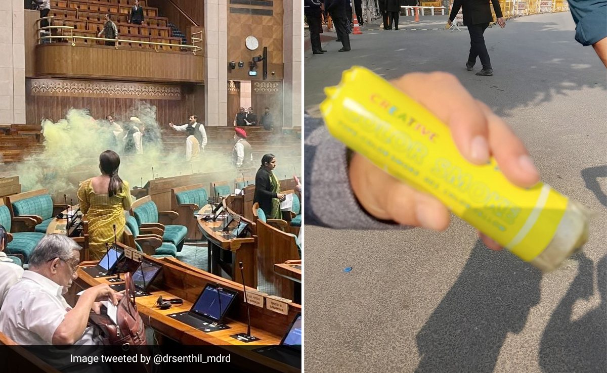 In Parliament Security Breach, Colour Gas Canisters Used: What Are They?