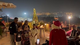 Christmas 2023: स्वर्णनगरी जैसलमेर में क्रिसमस ईव की रहीं धूम, पार्टियों में थिरके सैलानी