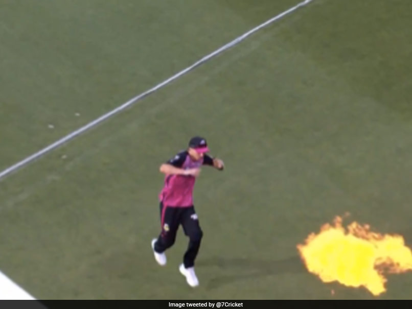 Watch: Ricky Ponting In Splits As "Flames Out Of Nowhere" Frighten England Star In BBL Match