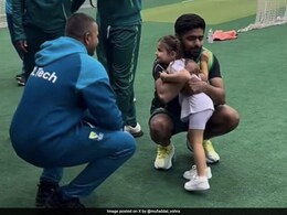 Watch: Usman Khawaja's Baby Daughter Hugs Babar Azam. Internet Can't Keep Calm Watch: Usman Khawaja's Baby Daughter Hugs Babar Azam. Internet Can't Keep Calm