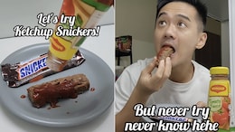 Watch: Vlogger Tries Snickers With Ketchup, Leaves Internet In Disbelief