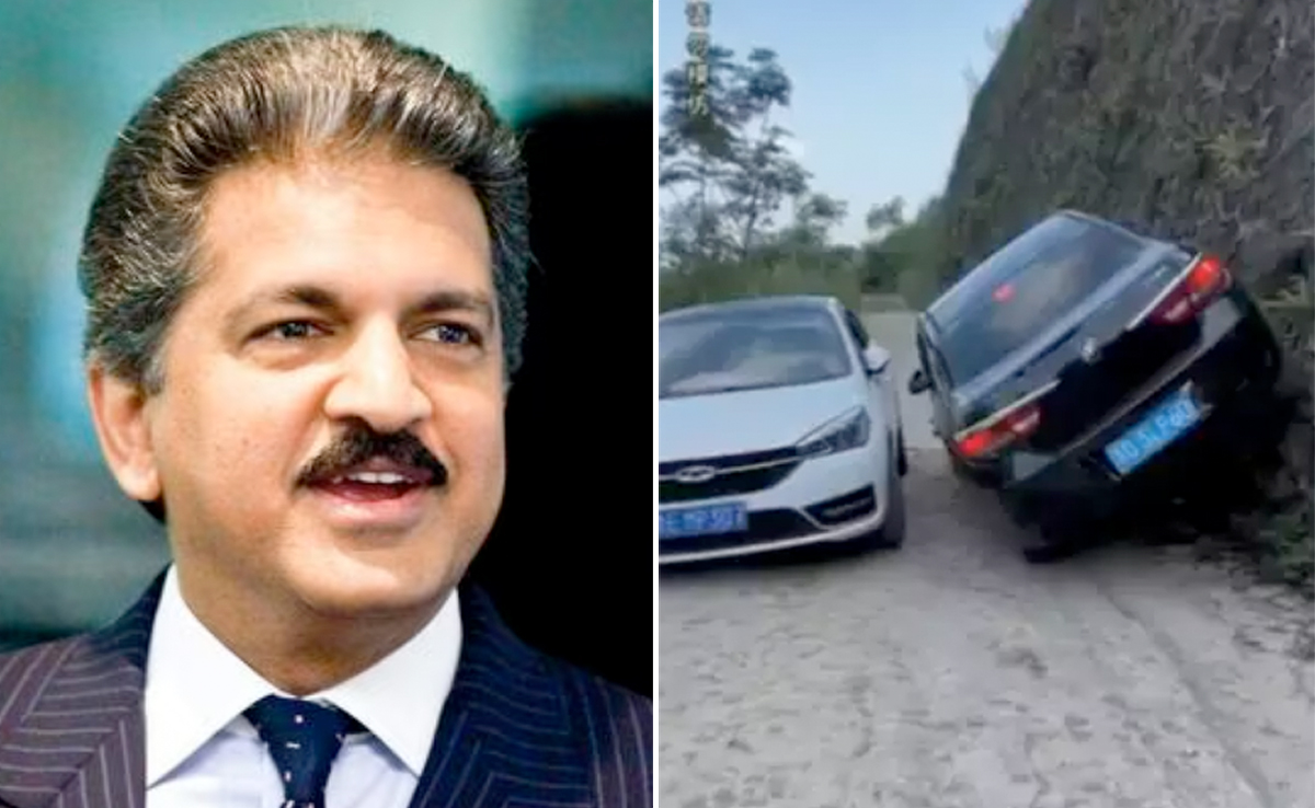 हैवी ड्राइवर का कारनामा देख हैरान हुए आनंद महिंद्रा, लोग बोले- सर ये वाला फीचर Thar में चाहिए