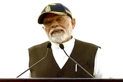 "India Setting Big Goals For Itself": PM At Navy Day Event In Maharashtra "India Setting Big Goals For Itself": PM At Navy Day Event In Maharashtra