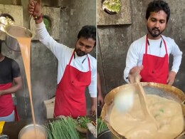 Viral Video: Surat Vendor Impresses Internet With His Chai-Making Skills