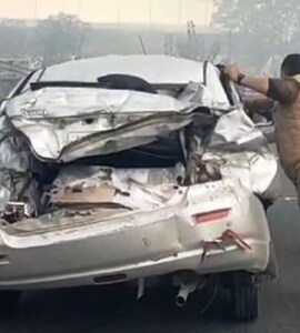 Video: Big Car Pile-Up In UP After Series Of Crashes Amid Dense Fog