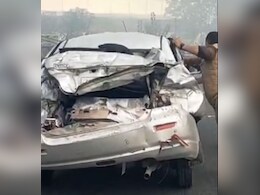 Video: Big Car Pile-Up In UP After Series Of Crashes Amid Dense Fog