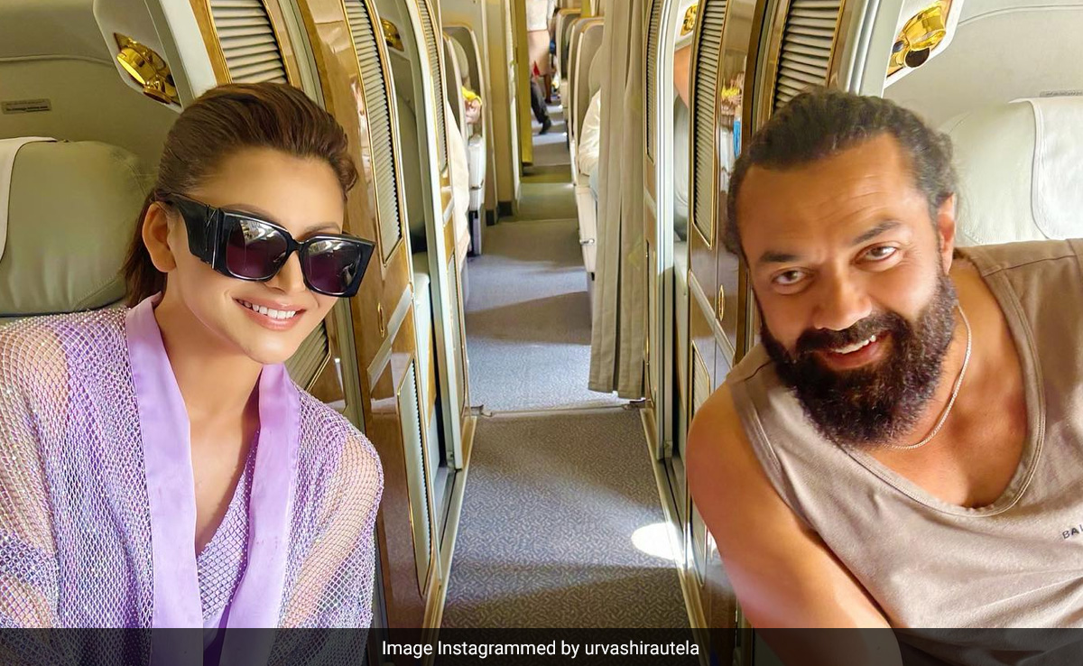 Urvashi Rautela "Can't Wait To Share Screen Space" With Bobby Deol. See Post