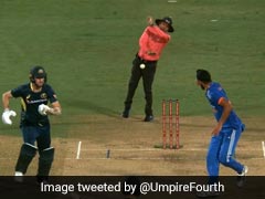 Watch: Nathan Ellis Shot Hits Umpire In Tense Final Over vs India. Matthew Wades Reaction Is Viral