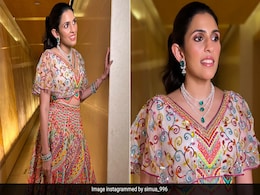 Shloka Mehta's Vibrant Beaded <i>Lehenga</i> Is Already Setting Springtime Wedding Fashion Goals Shloka Mehta's Vibrant Beaded <i>Lehenga</i> Is Already Setting Springtime Wedding Fashion Goals