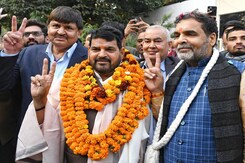 Brij Bhushan's "Dabdaba" Remark After Aide Wins Wrestling Federation Poll Brij Bhushan's "Dabdaba" Remark After Aide Wins Wrestling Federation Poll