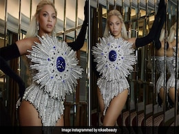 Beyonce's Bejewelled Silver Dress Is The After Party Dress Of Our Dreams Beyonce's Bejewelled Silver Dress Is The After Party Dress Of Our Dreams