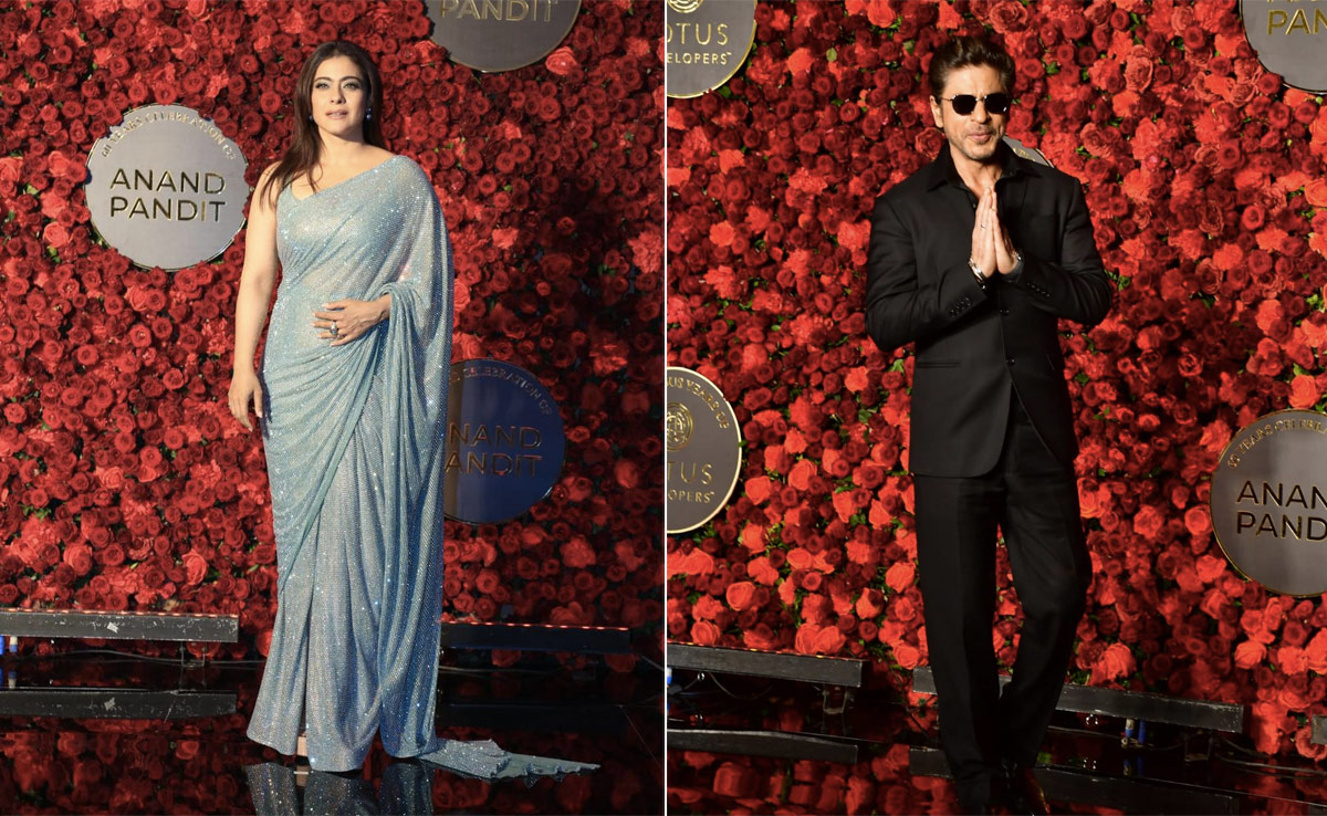 Shah Rukh Khan And Kajol Lead Celeb Roll Call At Anand Pandit's 60th Birthday Bash