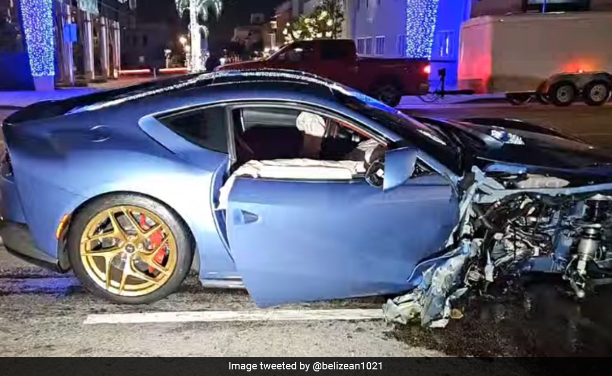 Michael Jordan's Ferrari Worth Rs 3.5 Crore Crashes Into Parked Car In Los Angeles. See Pics