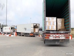 Gaza Aid Crosses Israel's Kerem Shalom Crossing, First Time Since War Began Gaza Aid Crosses Israel's Kerem Shalom Crossing, First Time Since War Began